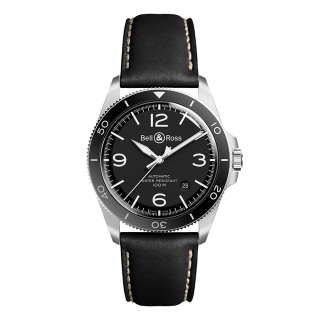 BRV292-BL-ST/SCA ブラック スティール Bell & Ross ベル&ロス ヴィンテージ BRV2-92