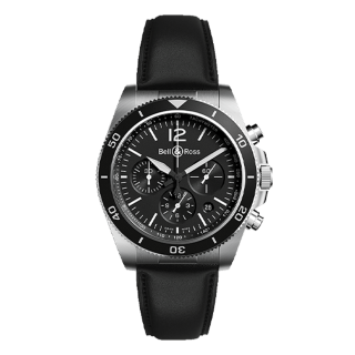 BRV394-BL-ST/SCA ブラックスティール Bell & Ross ベル&ロス ヴィンテージ BRV3-94