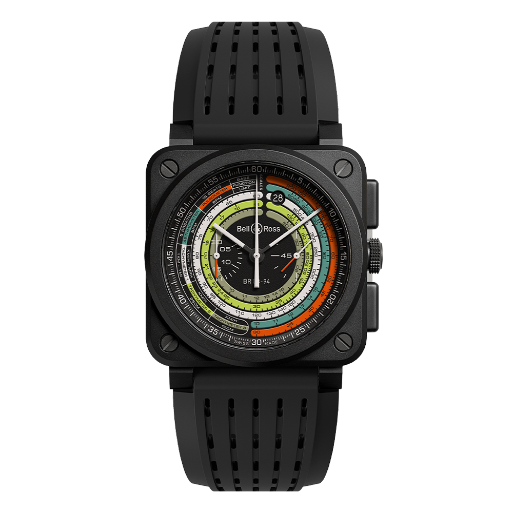 【500本限定】BR0394-SW-CE/SRB マルチメーター Bell & Ross ベル&ロス インストゥルメント BR03-94