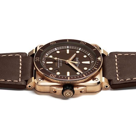 【999本限定】BR0392-D-BR-BR/SCA ブラウン ブロンズ Bell & Ross ベル&ロス インストゥルメント BR03-92 ダイバー