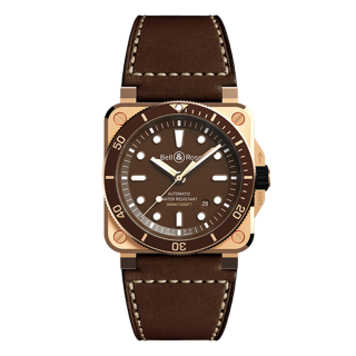 【999本限定】BR0392-D-BR-BR/SCA ブラウン ブロンズ Bell & Ross ベル&ロス インストゥルメント BR03-92 ダイバー