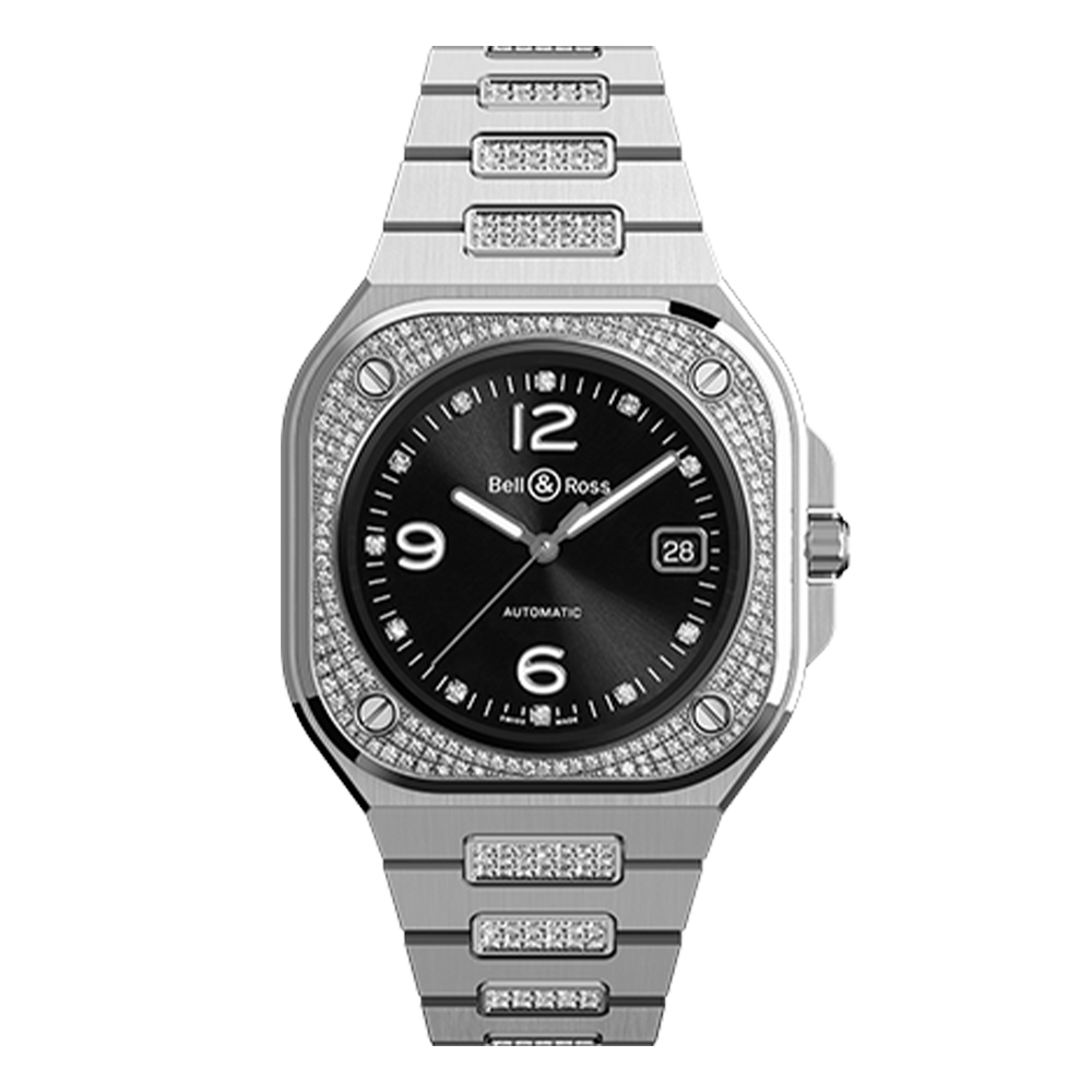 BR05A-BL-STFLD/SFD ダイヤモンド Bell & Ross ベル&ロス インストゥルメント BR05