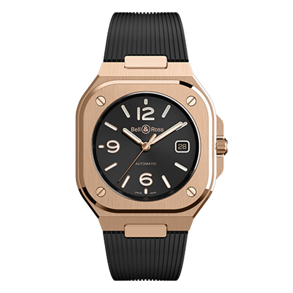 BR05A-BL-PG/SRB  Bell & Ross ٥& 󥹥ȥ BR05