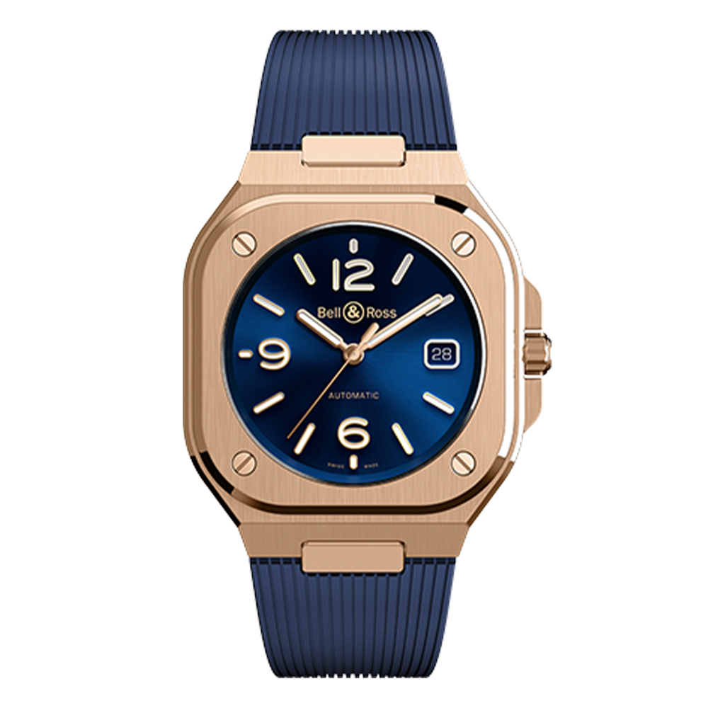 BR05A-BLU-PG/SRB ブルーゴールド Bell & Ross ベル&ロス インストゥルメント BR05