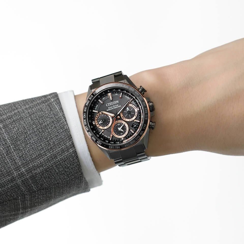 CC4016-67E CITIZEN シチズン アテッサ ACT Line ブラックチタンシリーズ