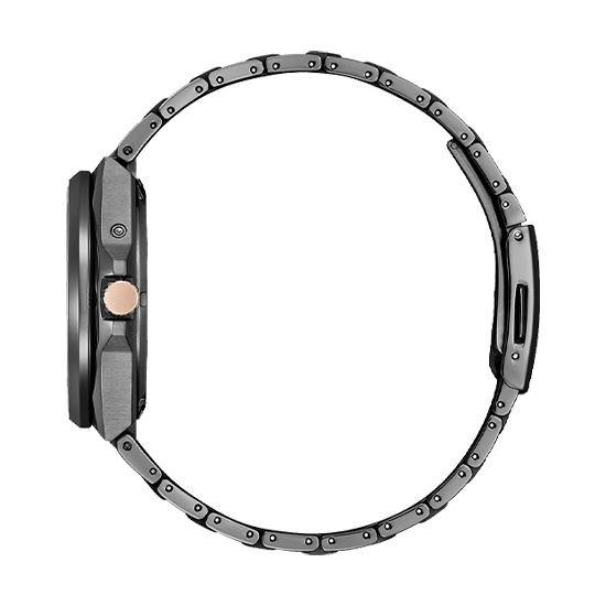 BU0065-64E CITIZEN シチズン アテッサ ACT Line ブラックチタンシリーズ トリプルカレンダー ムーンフェイズ