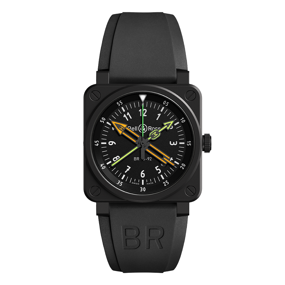 ڸ999ܡ BR0392-RCO-CE/SRB 饸ѥ Bell & Ross ٥& 󥹥ȥ BR03-92