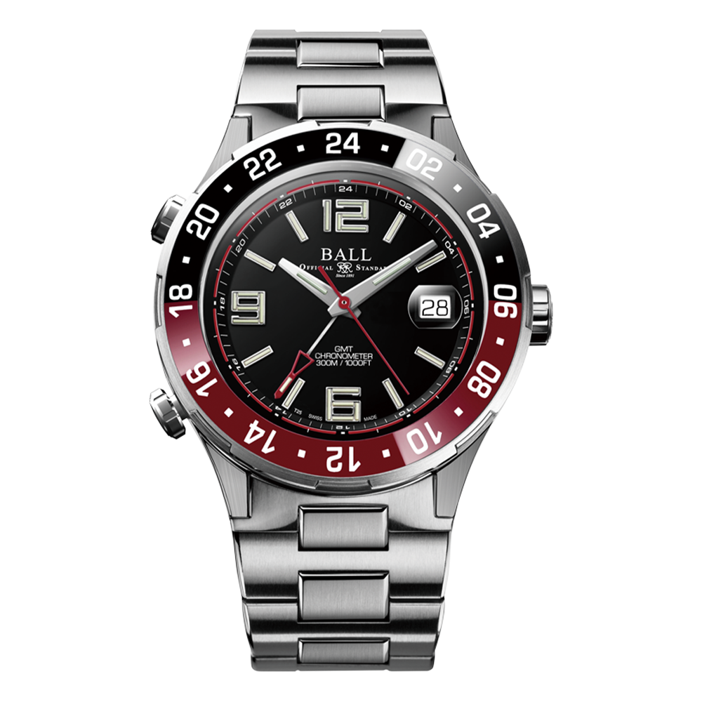  【世界限定1,000本】 DG3038A-S1CJ-BK BALL WATCH ボールウォッチ ロードマスター パイロットGMT