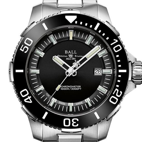 DM3002A-S3CJ-BK BALL WATCH ボールウォッチ エンジニア ハイドロカーボン ディープクエストⅡ セラミック