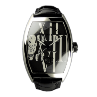 <img class='new_mark_img1' src='https://img.shop-pro.jp/img/new/icons30.gif' style='border:none;display:inline;margin:0px;padding:0px;width:auto;' />8880SCDTGOTHREL AC FRANCK MULLER フランク ミュラー トノウ カーベックス ゴシック・アロンジェ レリーフ ブラック