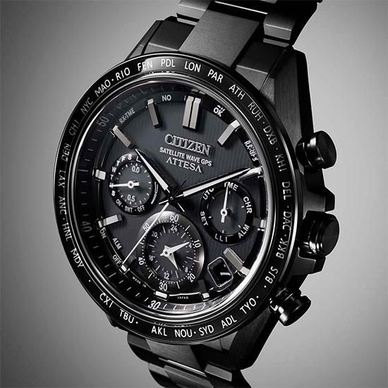  CC4055-65E CITIZEN シチズン アテッサ ACT Line ブラックチタンシリーズ