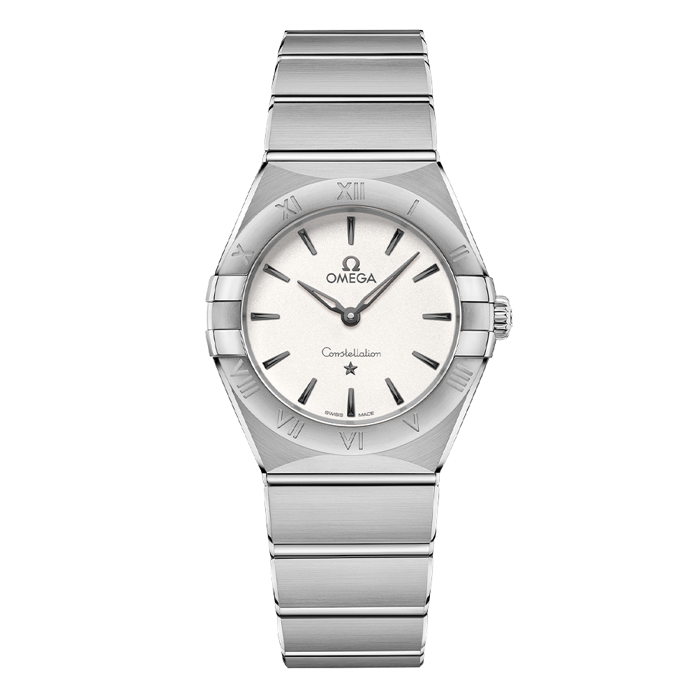 ステンレスブレス18センチオメガ コンステレーションクォーツ - 腕時計 