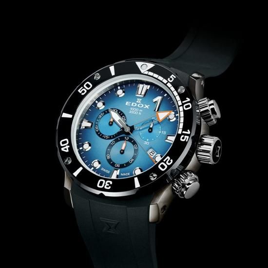 10242-TIN-BUIDN EDOX エドックス クロノオフショア1 クロノグラフ