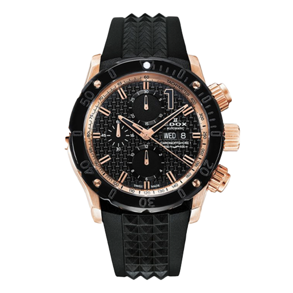 01122-37R-NIR1-S EDOX エドックス クロノオフショア1 クロノグラフ オートマティック