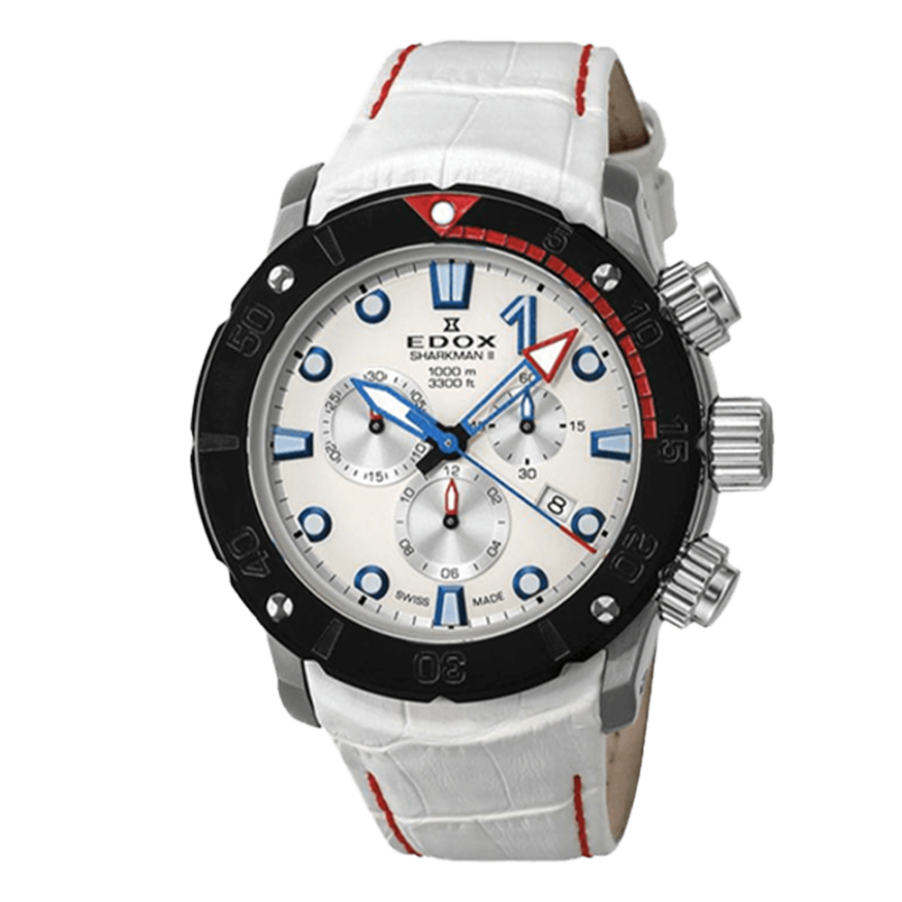  【世界限定300本】 10234-3R-BIBU EDOX エドックス クロノオフショア1 シャークマン2 リミテッドエディション