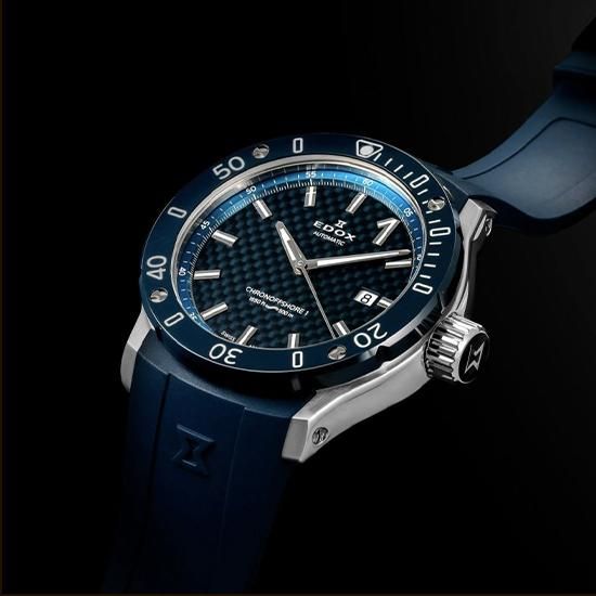 80099-3BU3-BUIN3 EDOX エドックス クロノオフショア1 プロフェッショナル
