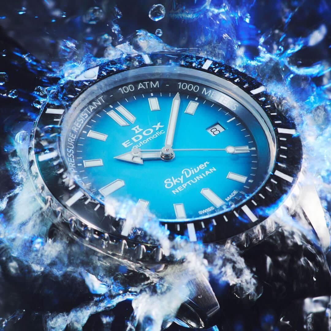 80120-3NCA-BUIDN エドックス ネプチュニアン - 高級腕時計 正規販売店