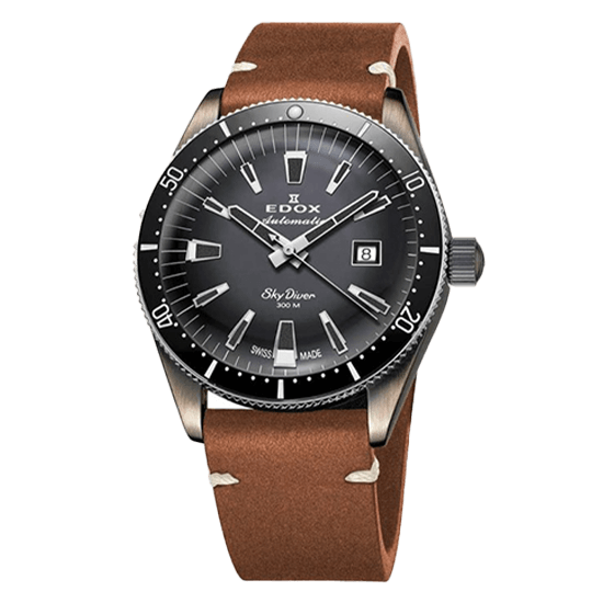 【世界限定600本】 80126-3VIN-GDN EDOX エドックス スカイダイバー デイト オートマティック リミテッドエディション 【世界限定600本】 80126-3VIN-GDN EDOX エドックス スカイダイバー デイト オートマティック リミテッドエディション