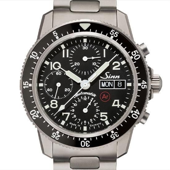 ジン (SINN)インストゥルメント クロノグラフ 717 滋賀 時計