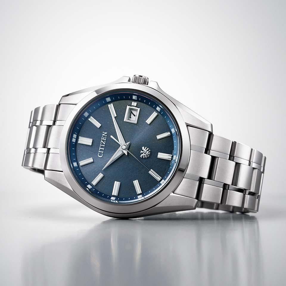  AQ4091-56M The CITIZEN ザ・シチズン 藍染和紙文字板