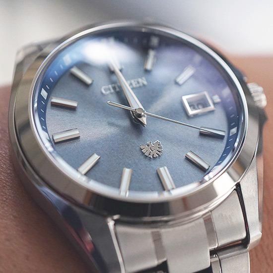 AQ4091-56M The CITIZEN ザ・シチズン 藍染和紙文字板
