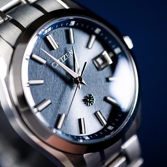  AQ4091-56M The CITIZEN ザ・シチズン 藍染和紙文字板
