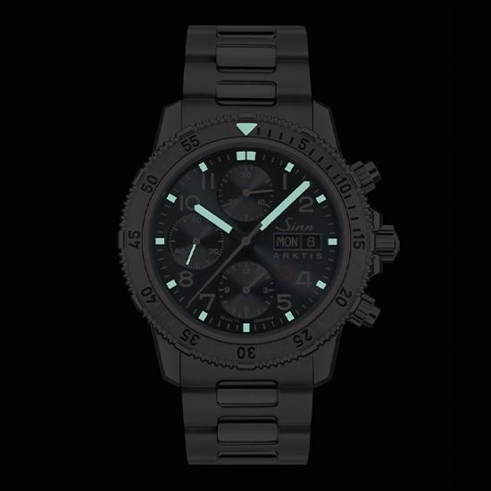 206.ARKTIS.Ⅱ Sinn ジン ダイバーズウォッチ ブレスレット仕様
