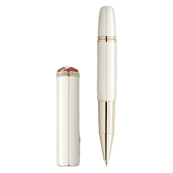 MONTBLANC モンブラン ヘリテイジ ルージュ&ノワール ベビー スペシャルエディション アイボリーカラー ローラーボール MB128122