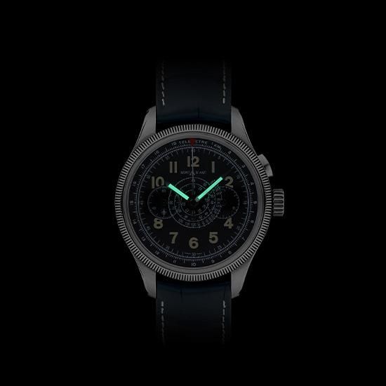 MONTBLANC モンブラン 1858 ミネルバ モノプッシャー クロノグラフ レッドアロー リミテッドエディション 88 MB129614
