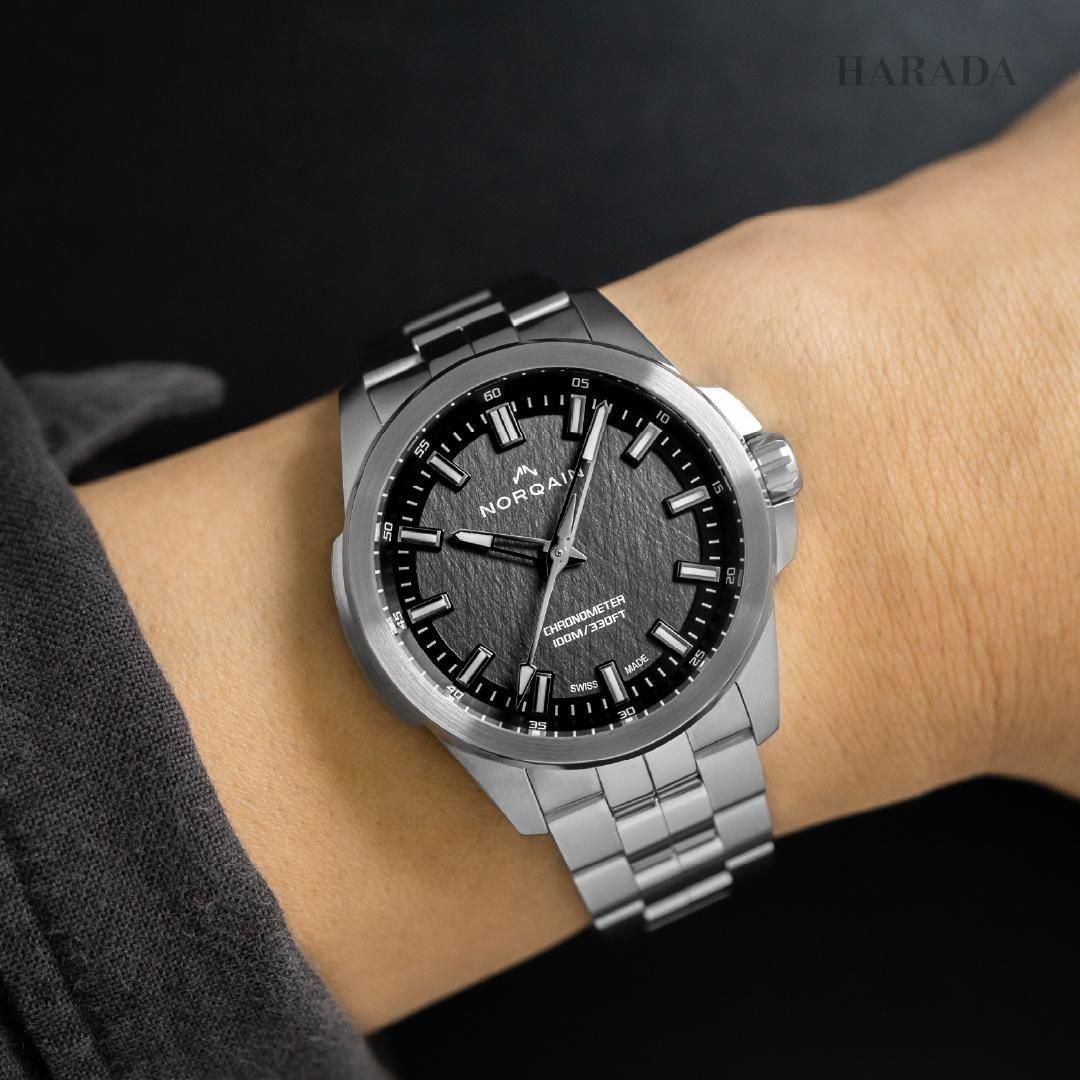  【日本限定】 NN3000S03A/BJ301/102SI-X NORQAIN ノルケイン インディペンデンス JP ブラックスクラッチ 42mm