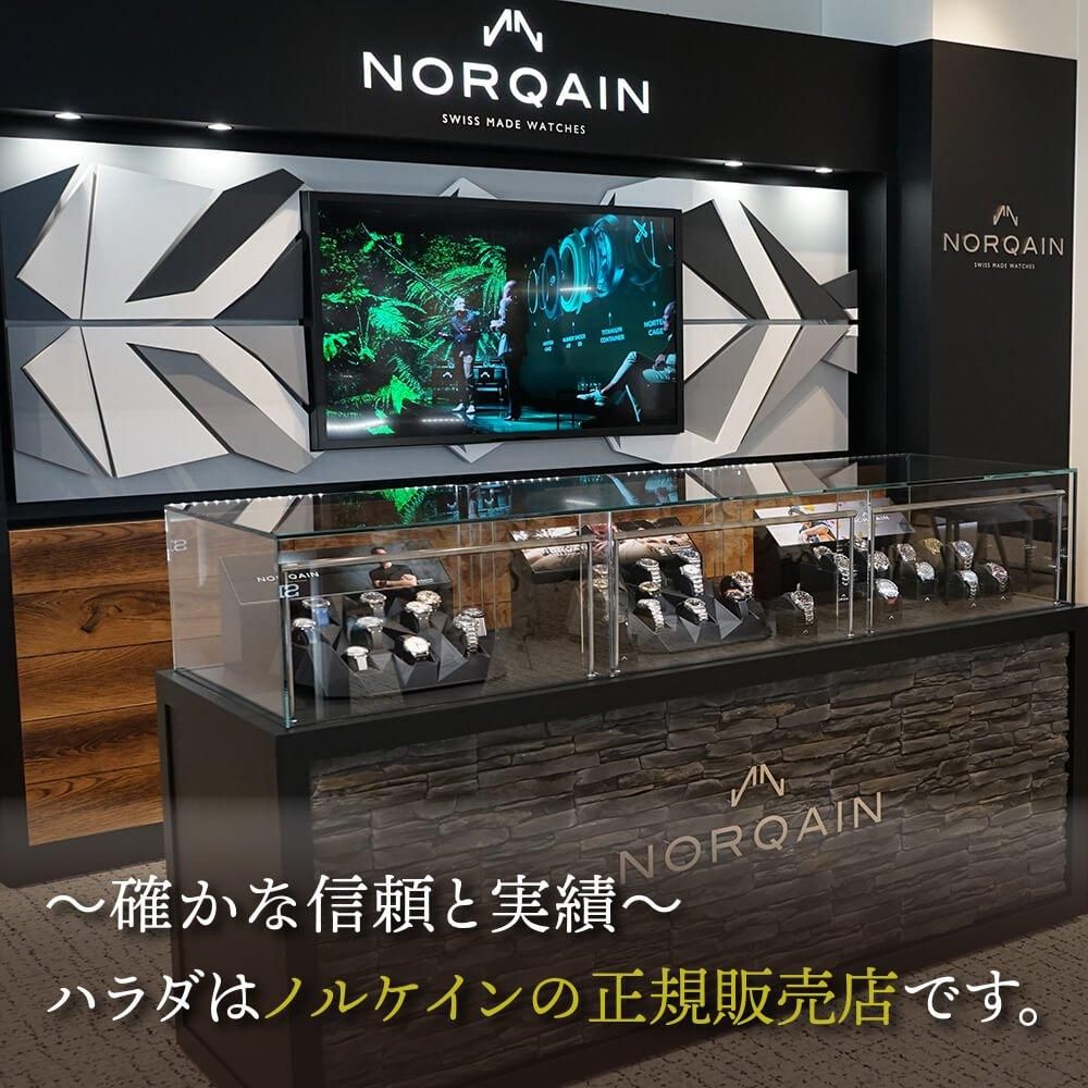  【日本限定】 NN3000S03A/BJ301/102SI-X NORQAIN ノルケイン インディペンデンス JP ブラックスクラッチ 42mm