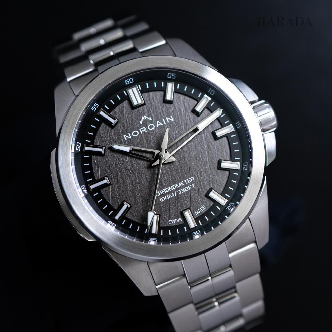  【日本限定】 NN3000S03A/BJ301/102SI-X NORQAIN ノルケイン インディペンデンス JP ブラックスクラッチ 42mm