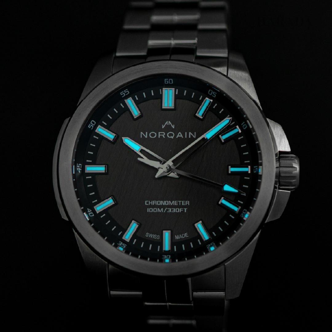  【日本限定】 NN3000S03A/BJ301/102SI-X NORQAIN ノルケイン インディペンデンス JP ブラックスクラッチ 42mm