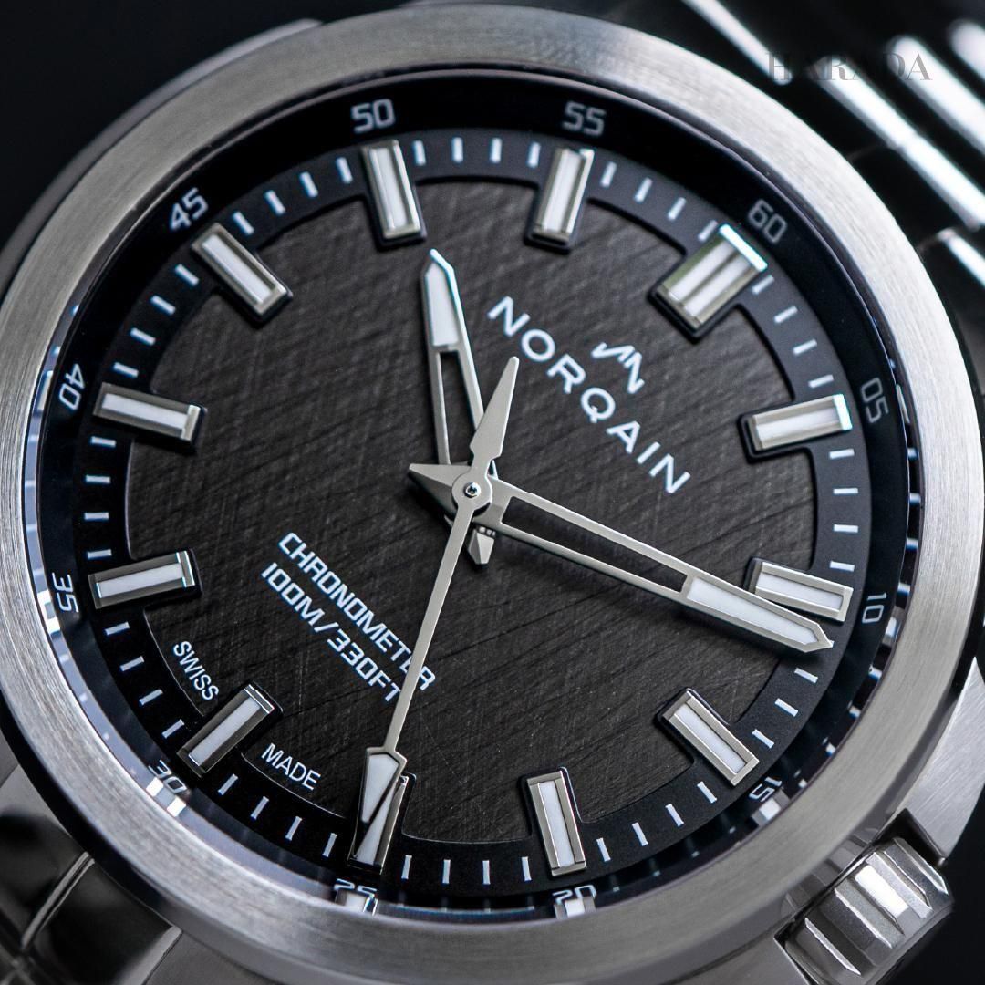  【日本限定】 NN3000S03A/BJ301/102SI-X NORQAIN ノルケイン インディペンデンス JP ブラックスクラッチ 42mm