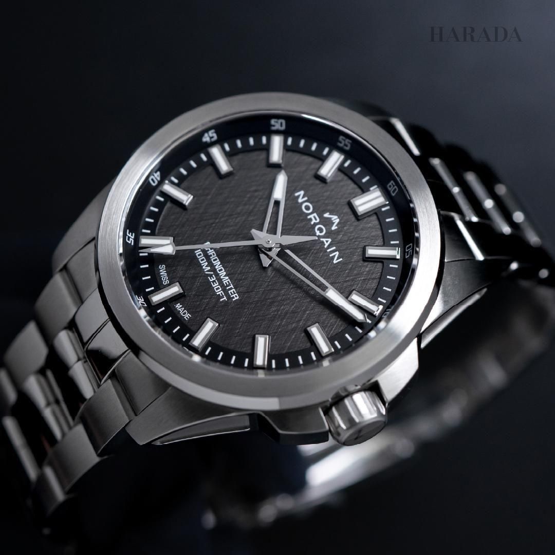  【日本限定】 NN3000S03A/BJ301/102SI-X NORQAIN ノルケイン インディペンデンス JP ブラックスクラッチ 42mm