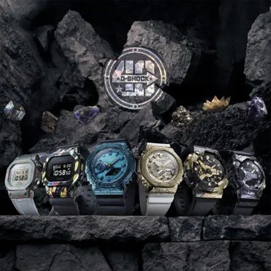 CASIO カシオ G-SHOCK 40周年記念モデル GM-S2140GEM-9AJR - 高級