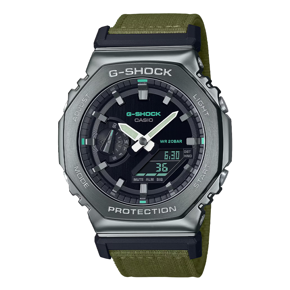 時計 CASIO カシオ G-SHOCK ANALOG-DIGITAL AWG-100 M100 Series AWG-M100SF-1A6JR -  高級腕時計 正規販売店 ハラダHQオンラインショップ