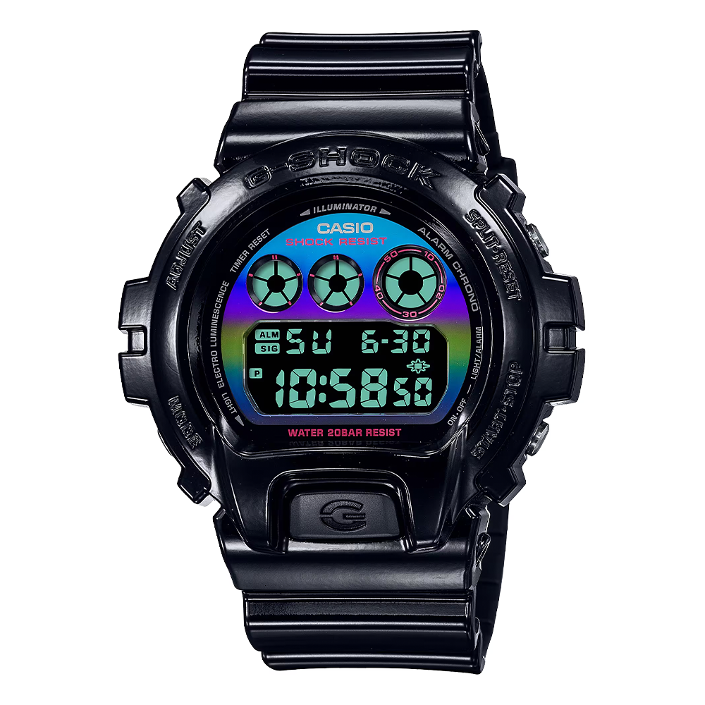 時計 CASIO カシオ G-SHOCK DIGITAL 6900 SERIES DW-6900RGB-1JF 