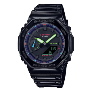 CASIO  G-SHOCK ANALOG-DIGITAL 2100 Series GA-2100RGB-1AJF