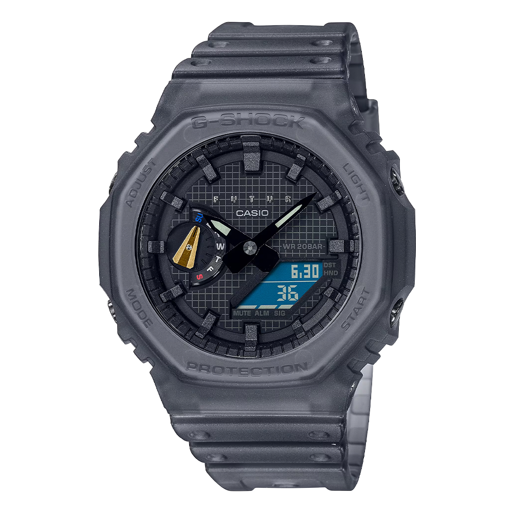 CASIO  G-SHOCK ANALOG-DIGITAL 2100 Series FUTURܥ졼ǥ GA-2100FT-8AJR