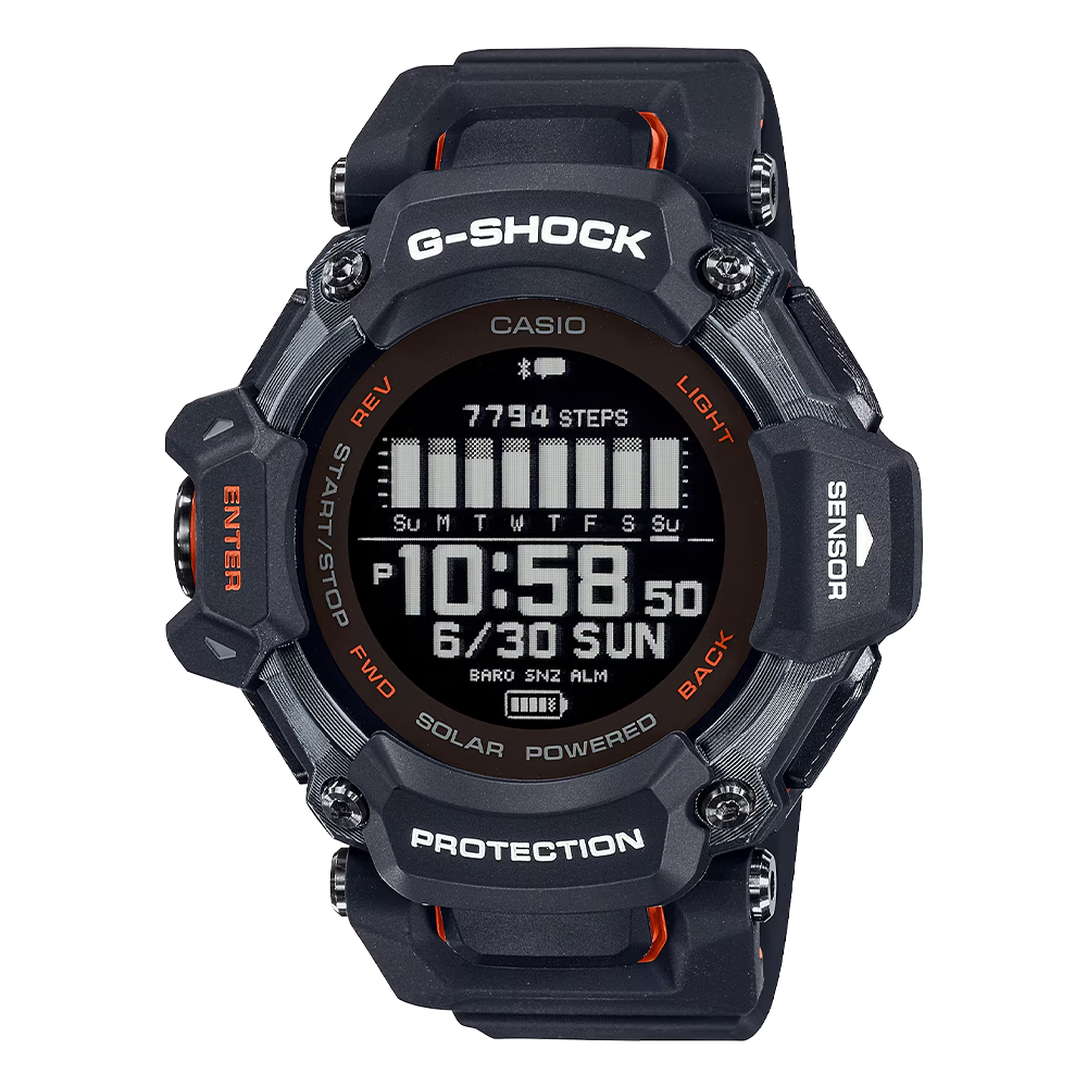 美品◇CASIO【G-SHOCK】GBD-200-1JF／ブラック／スポーツライン G