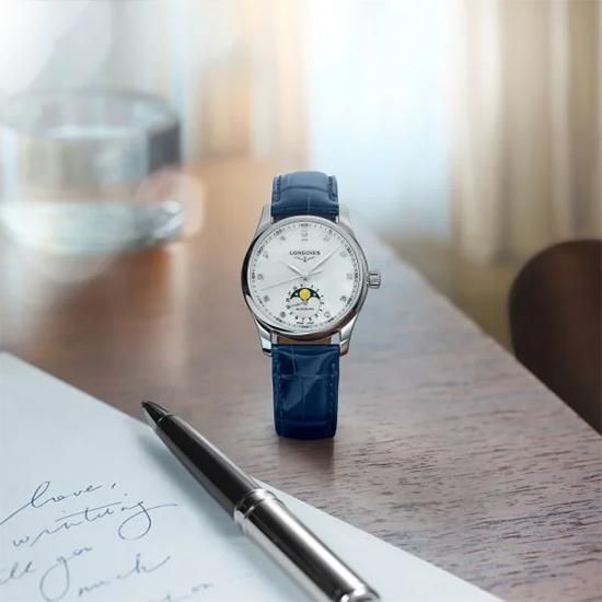  L2.409.4.87.0 LONGINES ロンジン マスターコレクション ムーンフェイズ 34mm