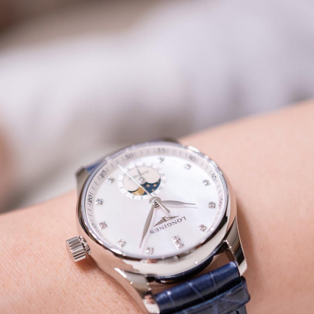  L2.409.4.87.0 LONGINES ロンジン マスターコレクション ムーンフェイズ 34mm