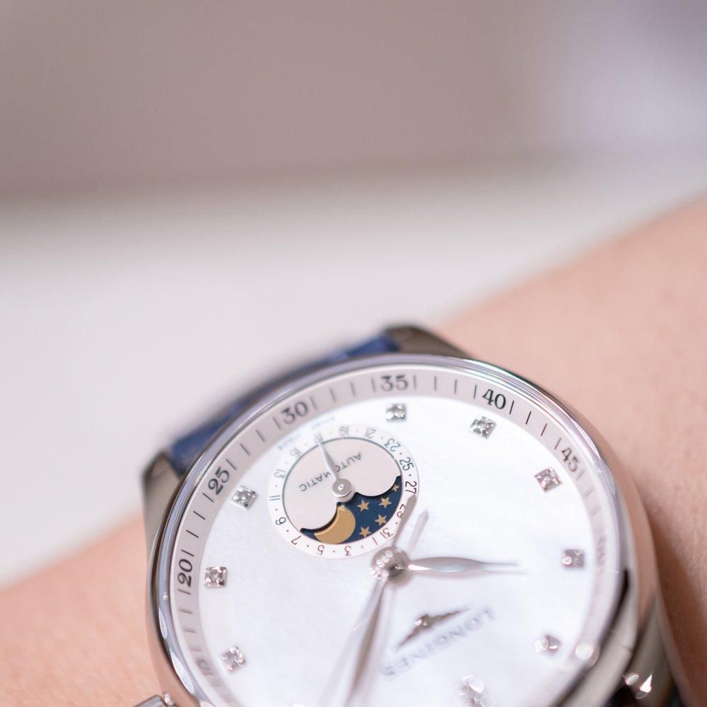  L2.409.4.87.0 LONGINES ロンジン マスターコレクション ムーンフェイズ 34mm