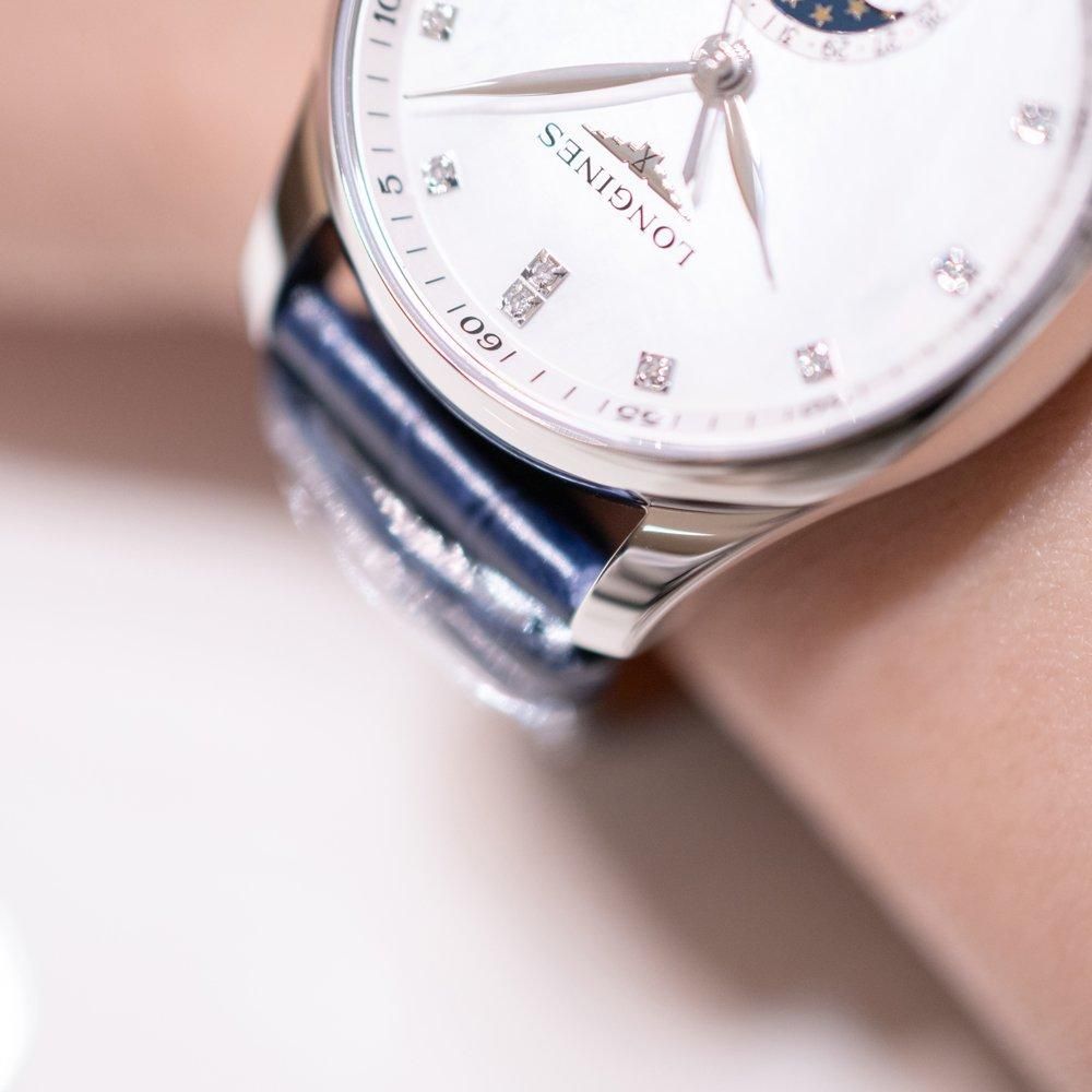  L2.409.4.87.0 LONGINES ロンジン マスターコレクション ムーンフェイズ 34mm