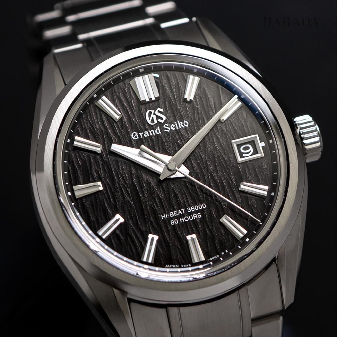 【付属品完備】グランドセイコー SLGH017 SLGH017 ブラック Grand Seiko（グランドセイコー）エボリューション9