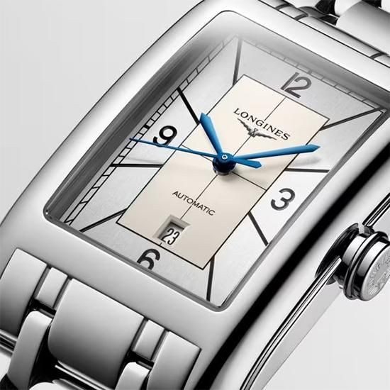 LONGINES ロンジン L5.757.4 ドルチェヴィータ デイト 自動巻き LONGINES ロンジン ドルチェヴィータ スクエアケース【メンズ