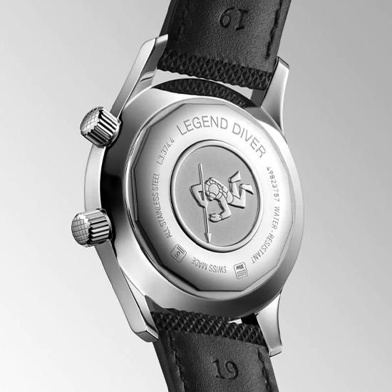 ロンジン腕時計 L3.374.4.50.6 ロンジン レジェンドダイバー 36mm - 高級腕時計 正規