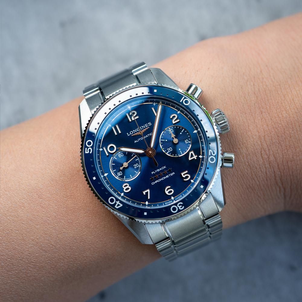 L3.821.4.93.6 LONGINES ロンジン スピリット フライバック 42mm
