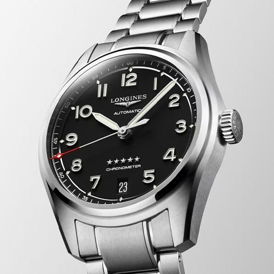  L3.410.4.53.6 LONGINES ロンジン スピリット 37mm